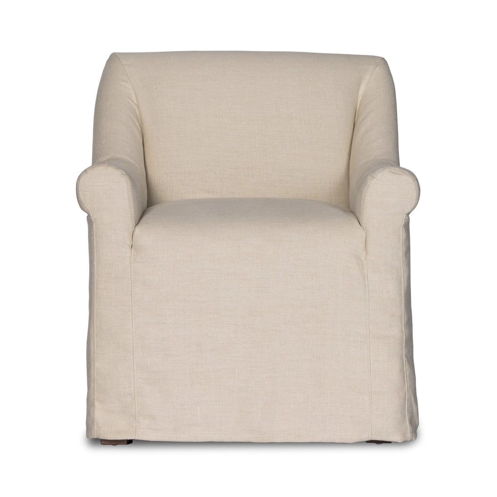 Bridges Slipcover Dining Armchair