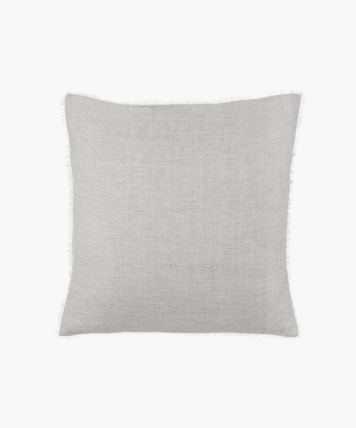 Elise Pillow Cover, Grey Stripe