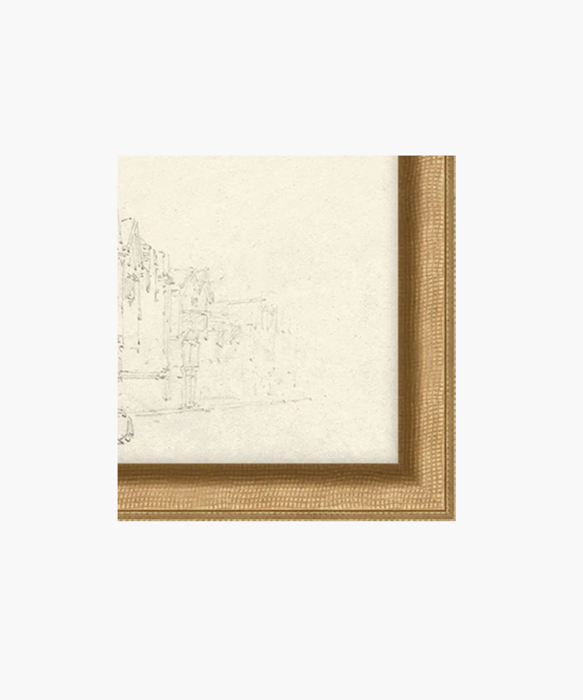 Etched European Cityscape