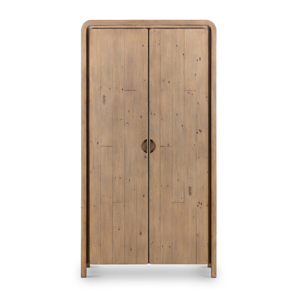 Everson Cabinet - Scrubbed Teak