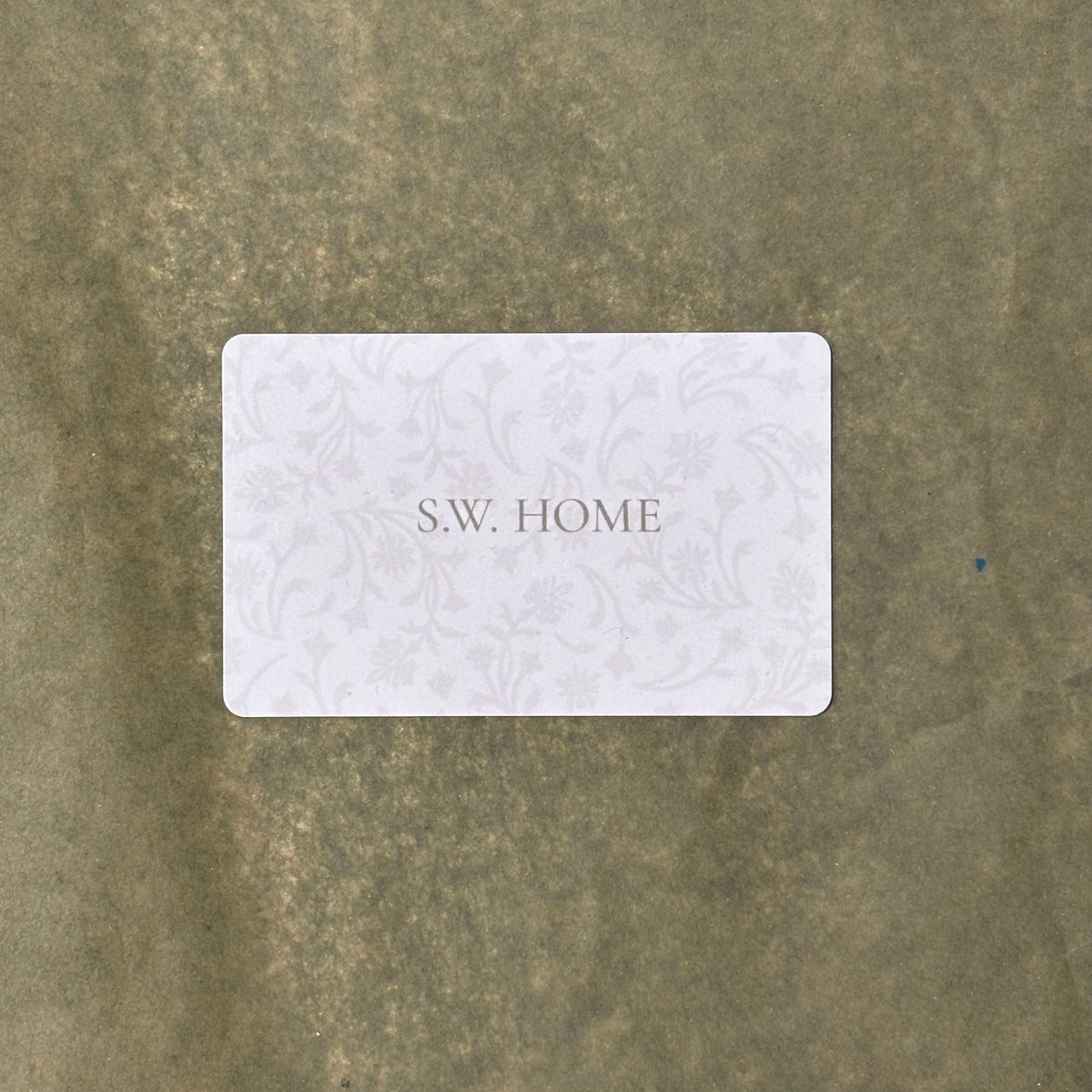 S.W. Home Gift Card