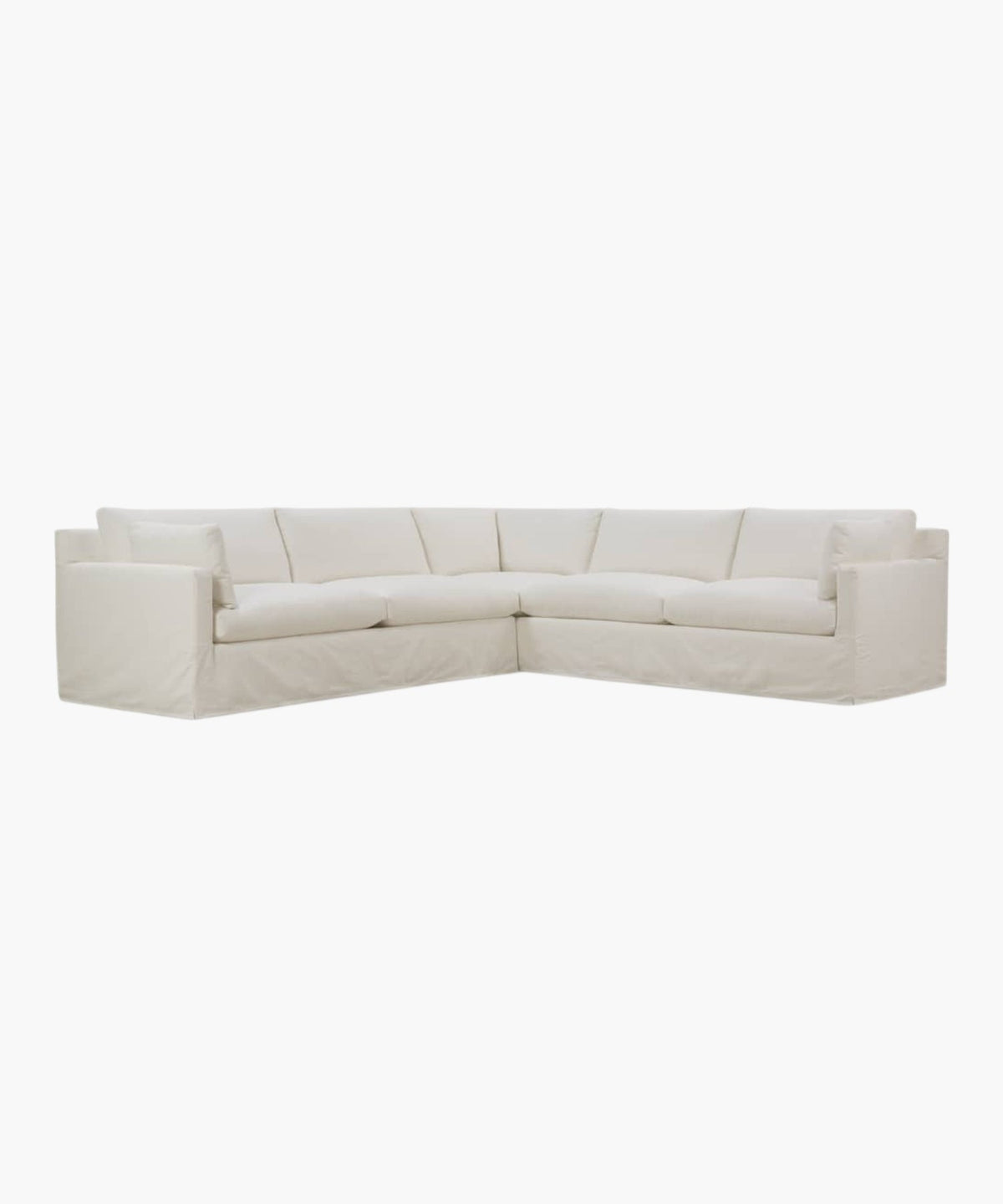 June Slipcovered Sectional