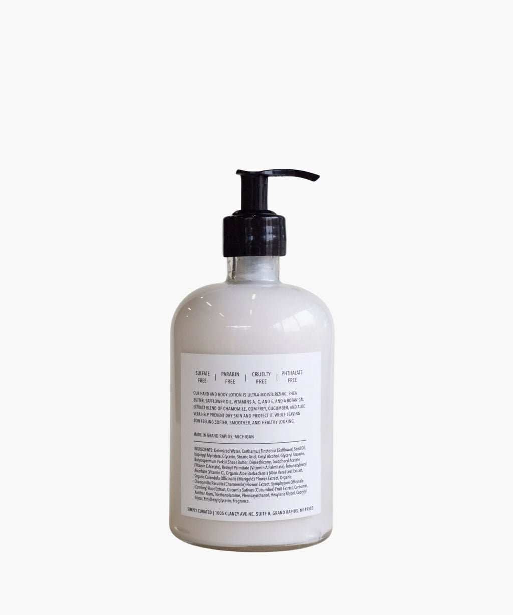 Olive Leaf + Lemon Hand Lotion