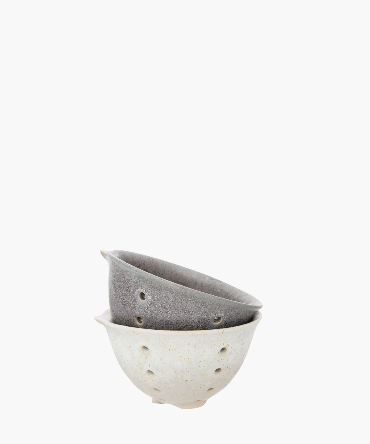 Stoneware Berry Bowl, Reactive Glaze