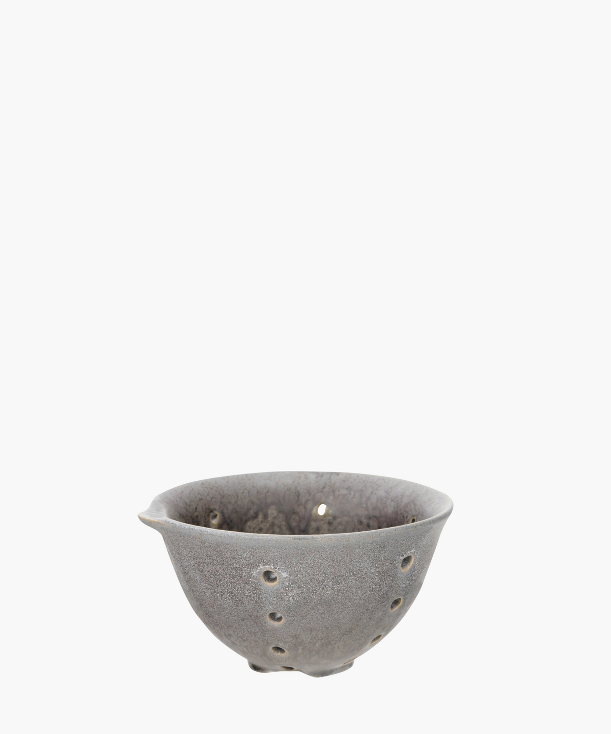 Stoneware Berry Bowl, Reactive Glaze