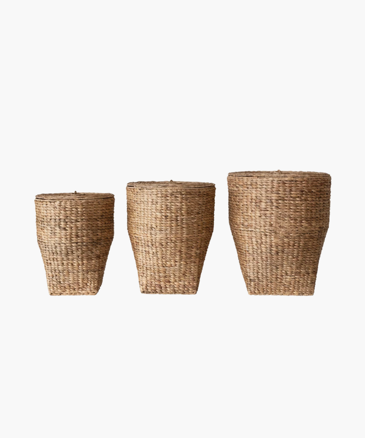 Water Hyacinth Basket w/ Lid
