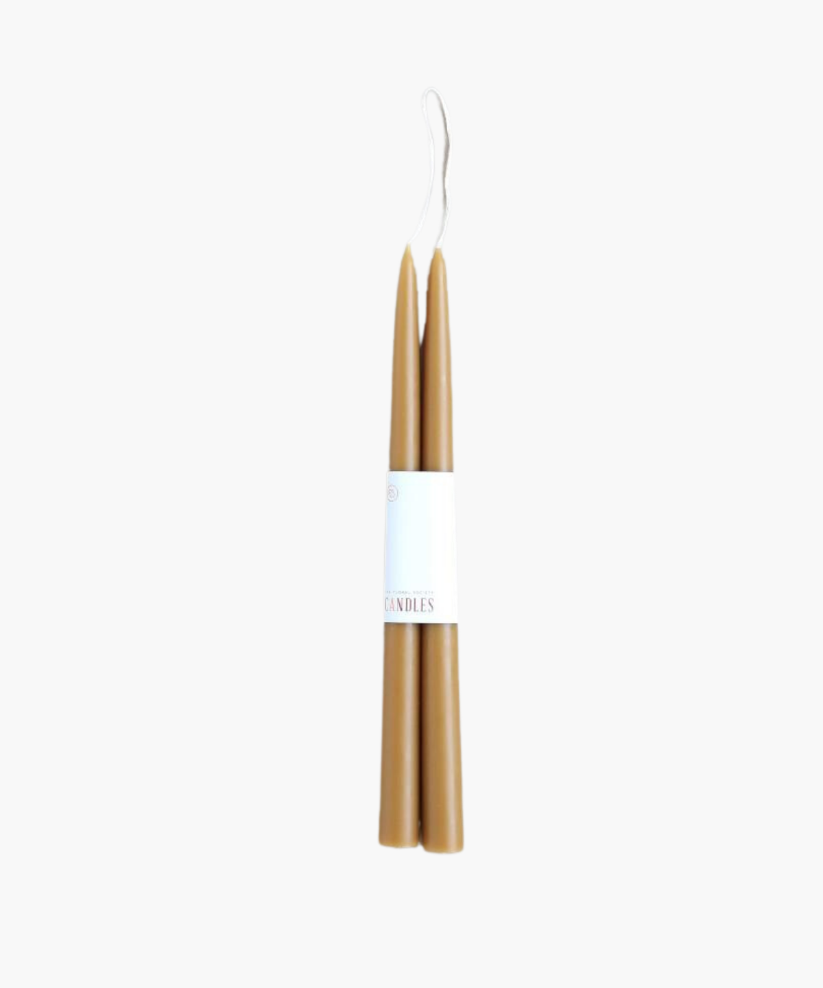 Dipped Taper Candles 12" - Miel