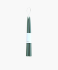 Dipped Taper Candles 12" - Moss